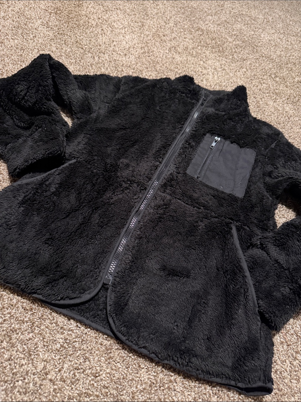 NWOT Kids Sherpa Full Zip Jacket
